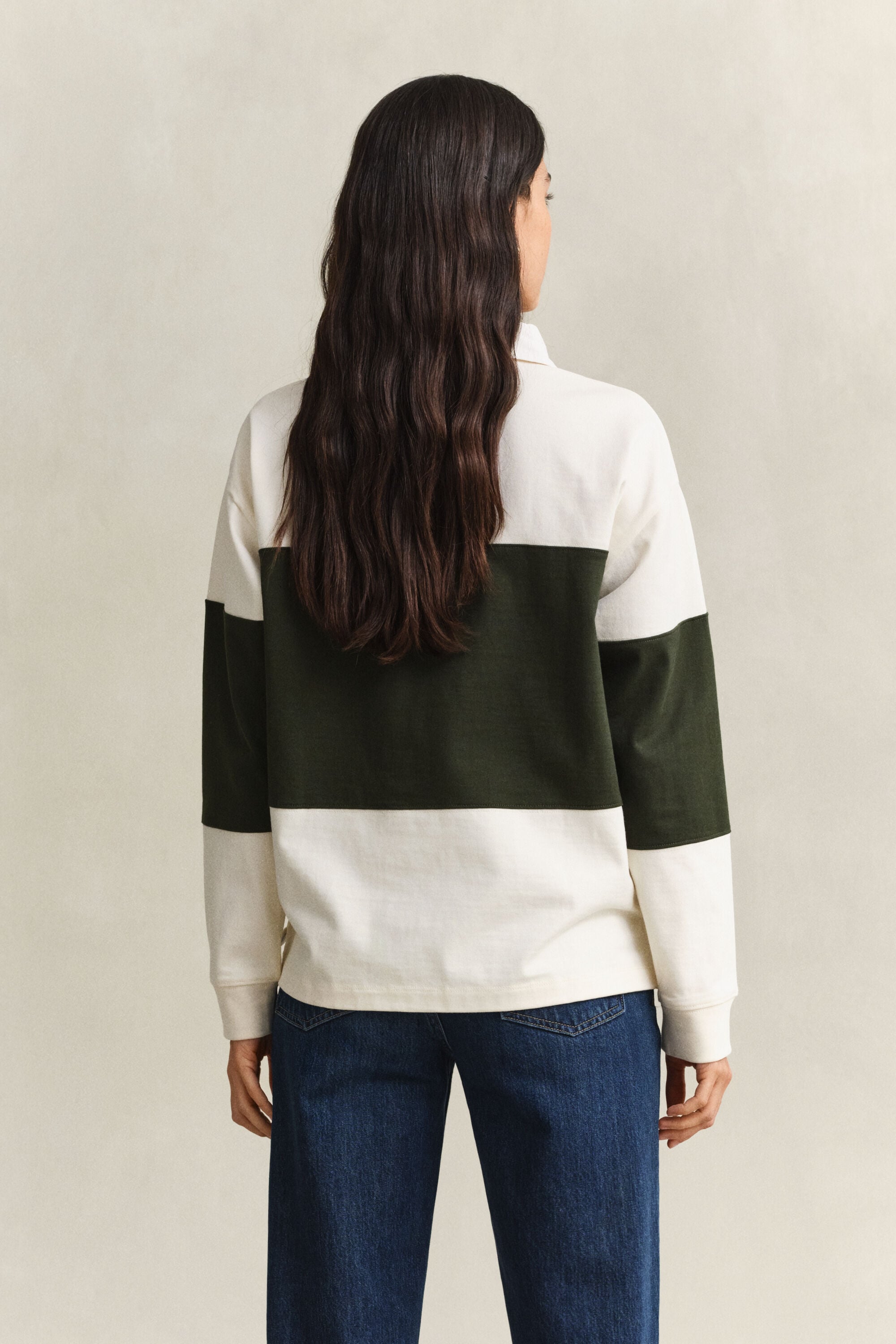 Color Block Heavy Rugger