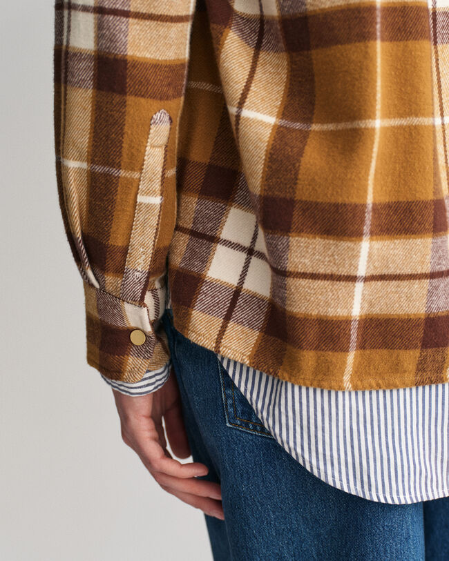 Checked Flannel Overshirt