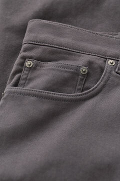 Slim Fit Twill Jeans — DUSKY ANTHRACITE 2