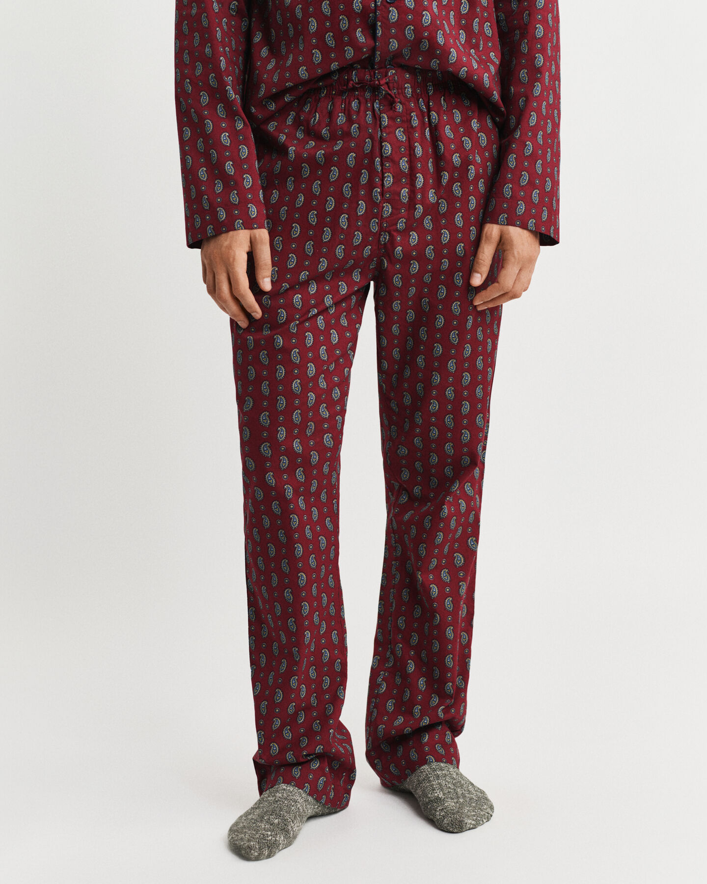 Paisley Print Pajama Set Gift Box