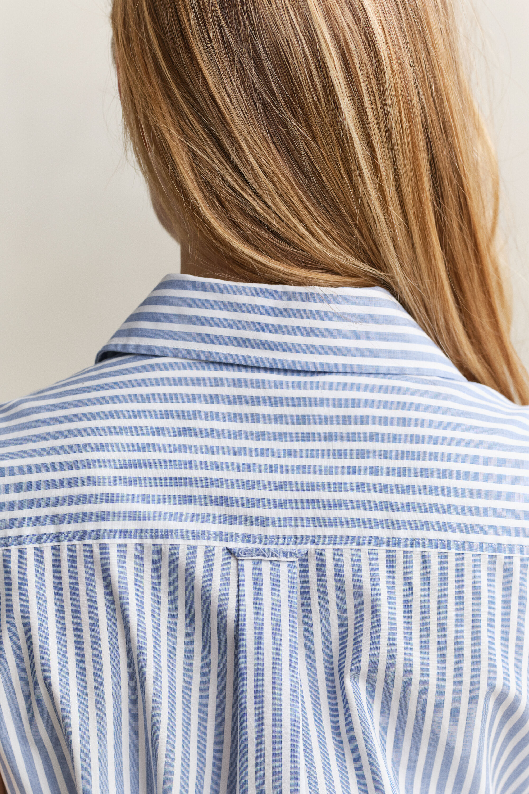 Sleeveless Striped Cotton Dress