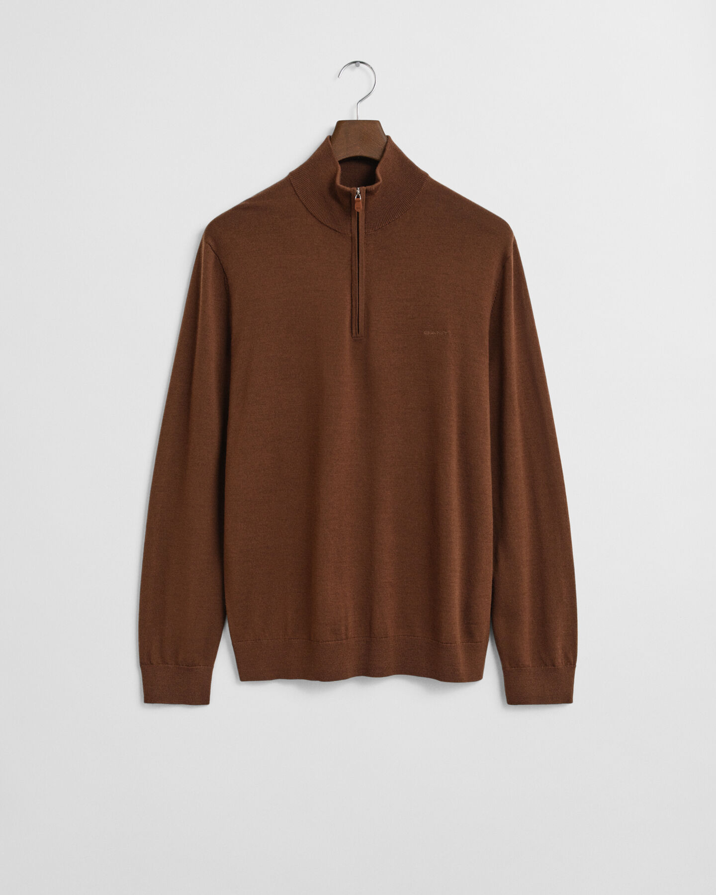 Extra Fine Merino Wool Half-Zip Sweater