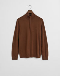 Extra Fine Merino Wool Half-Zip Sweater