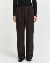 Wool Blend Pull-On Pants