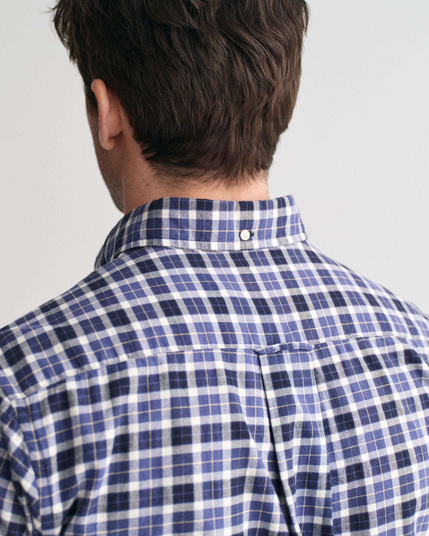 Regular Fit Checked Light Twill Shirt
