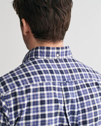 Regular Fit Checked Light Twill Shirt
