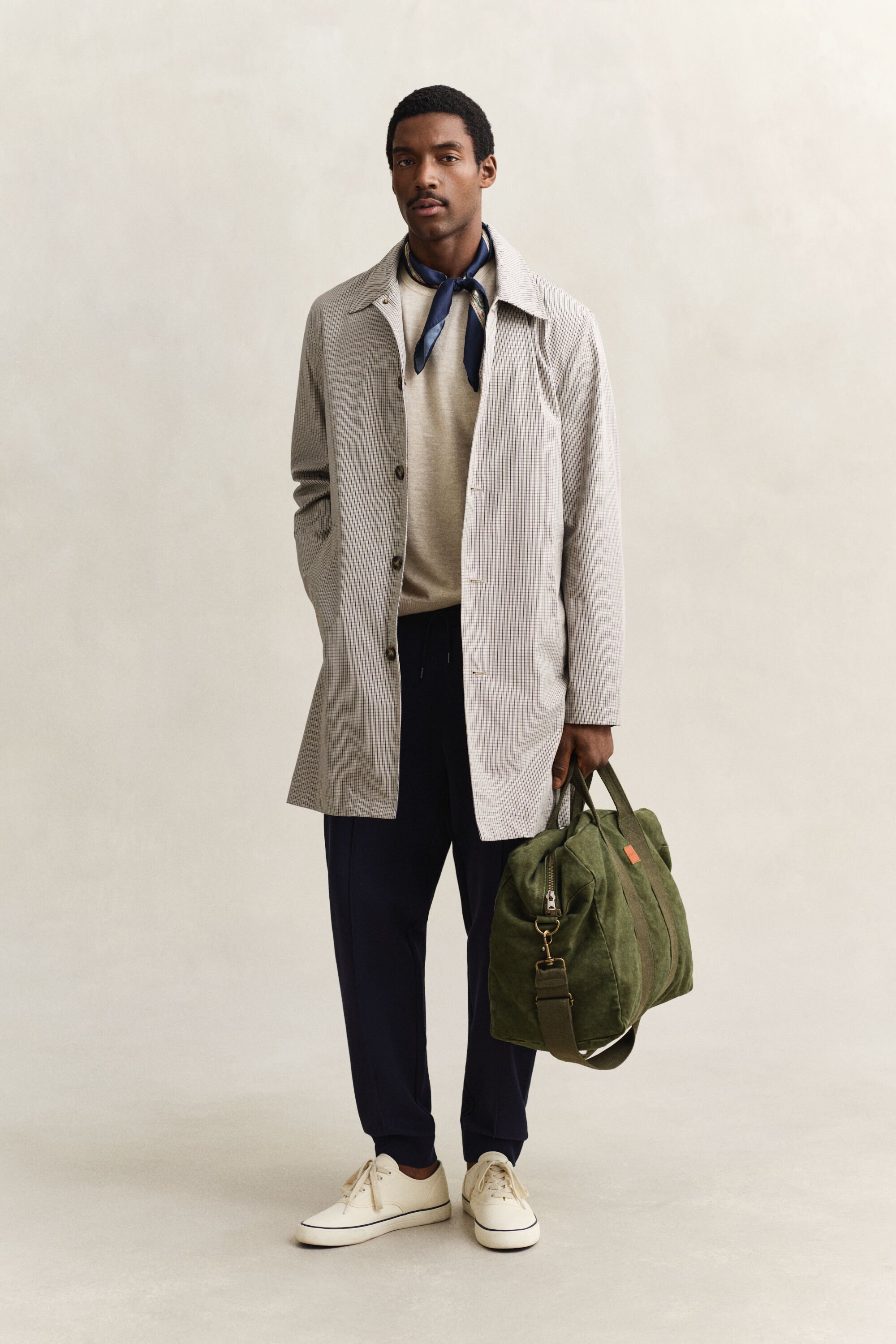 Slub Cotton Blend Short Sleeve Sweater