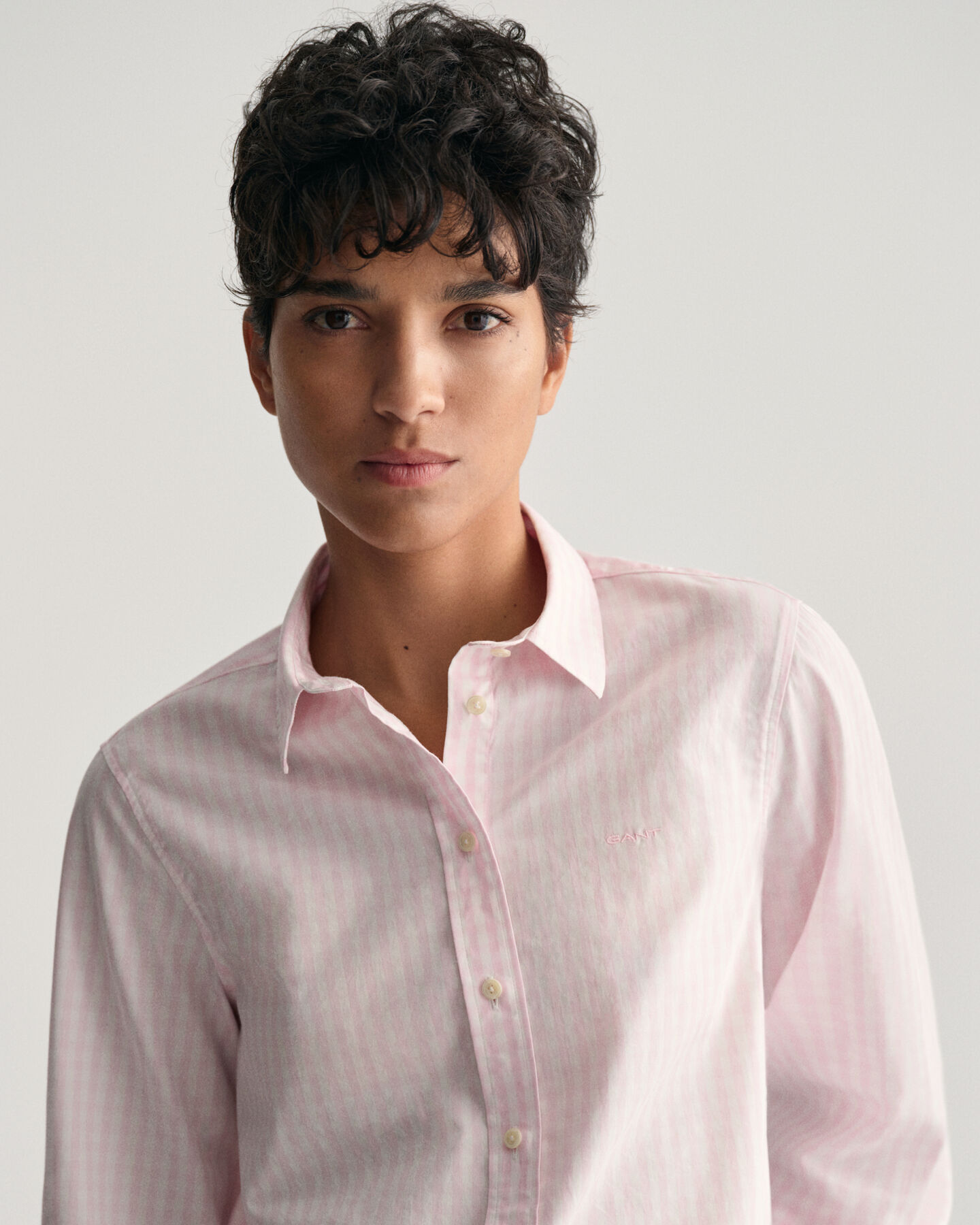 Regular Fit Gingham Poplin Shirt