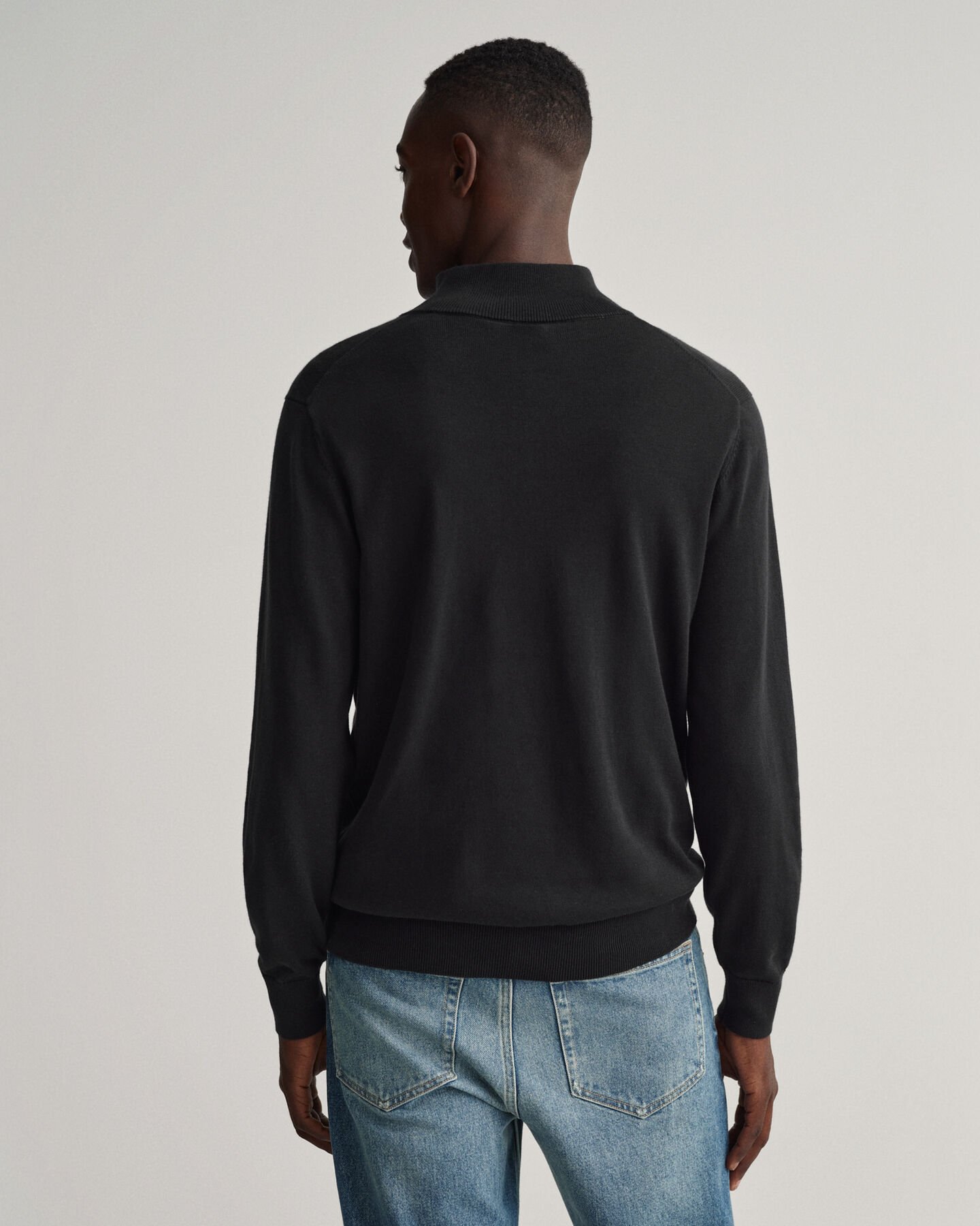 Classic Cotton Half-Zip Sweater