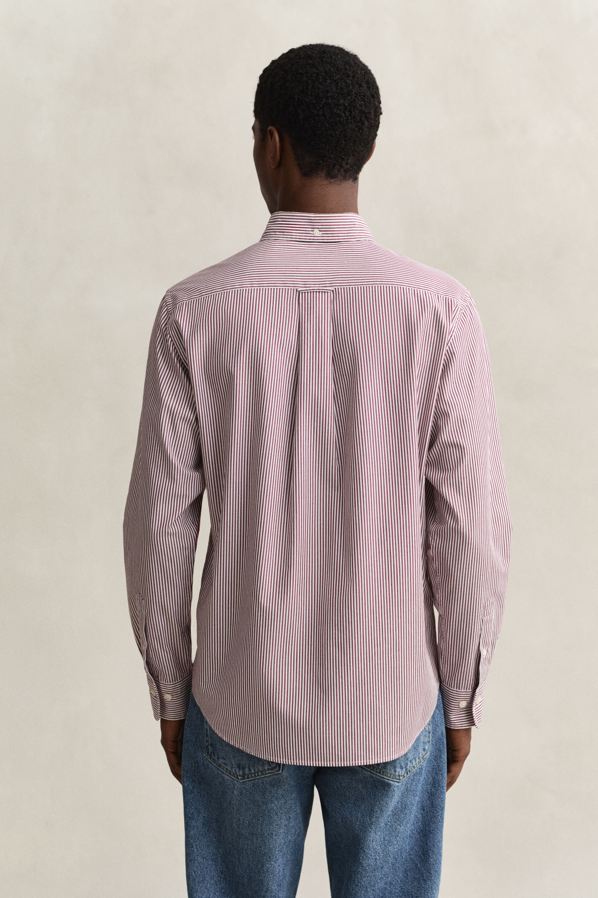 Banker Stripe Classic Poplin Shirt