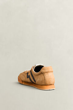 Beylana Suede Sneakers — ROASTED WALNUT 3