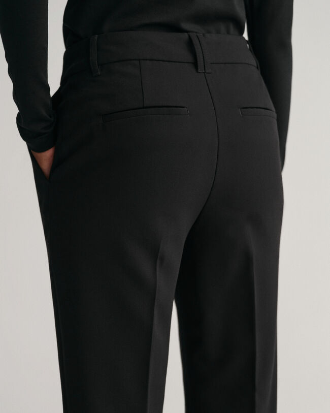 Slim Fit Flared Slacks
