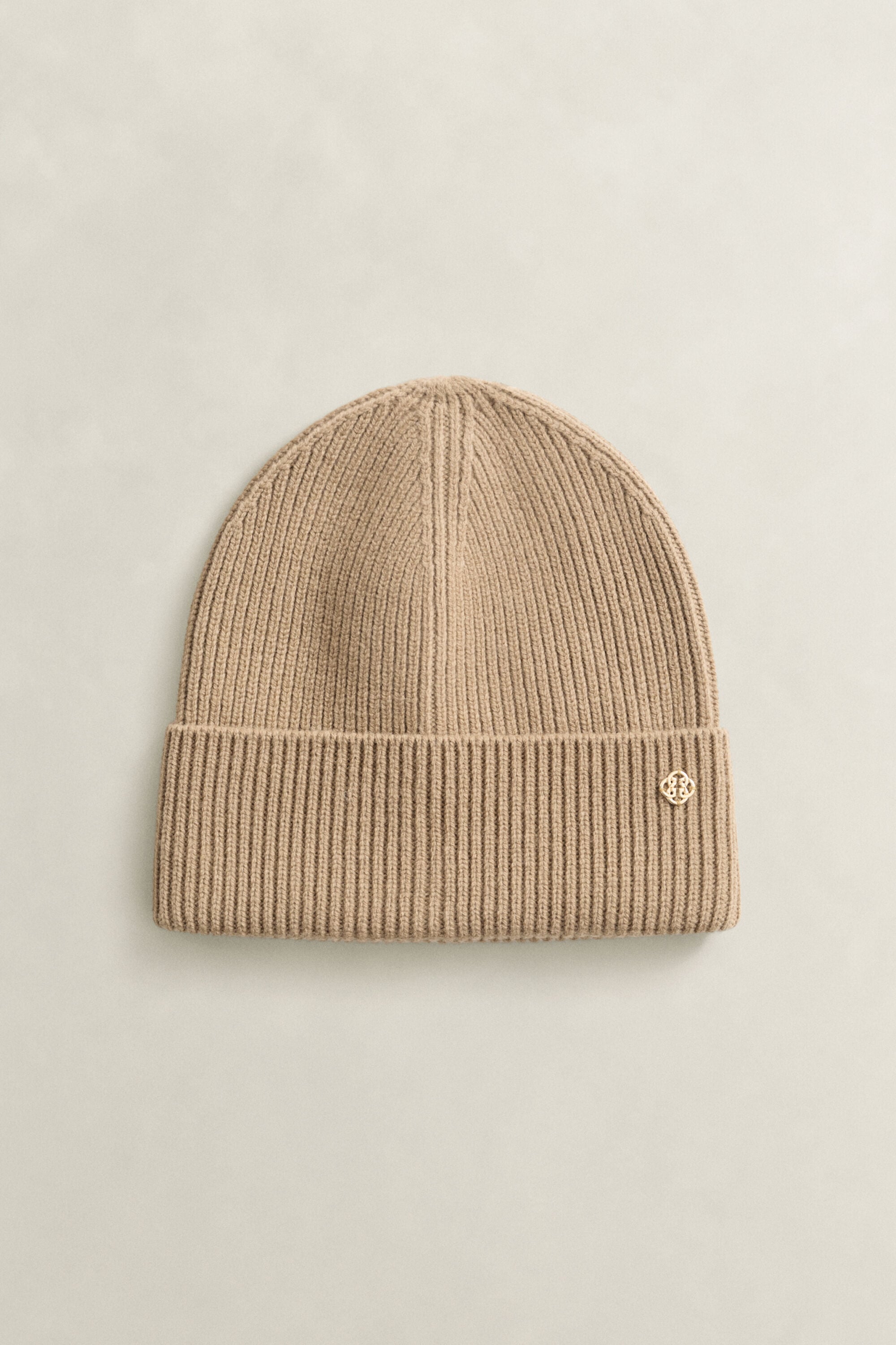 Ribbed Wool Beanie