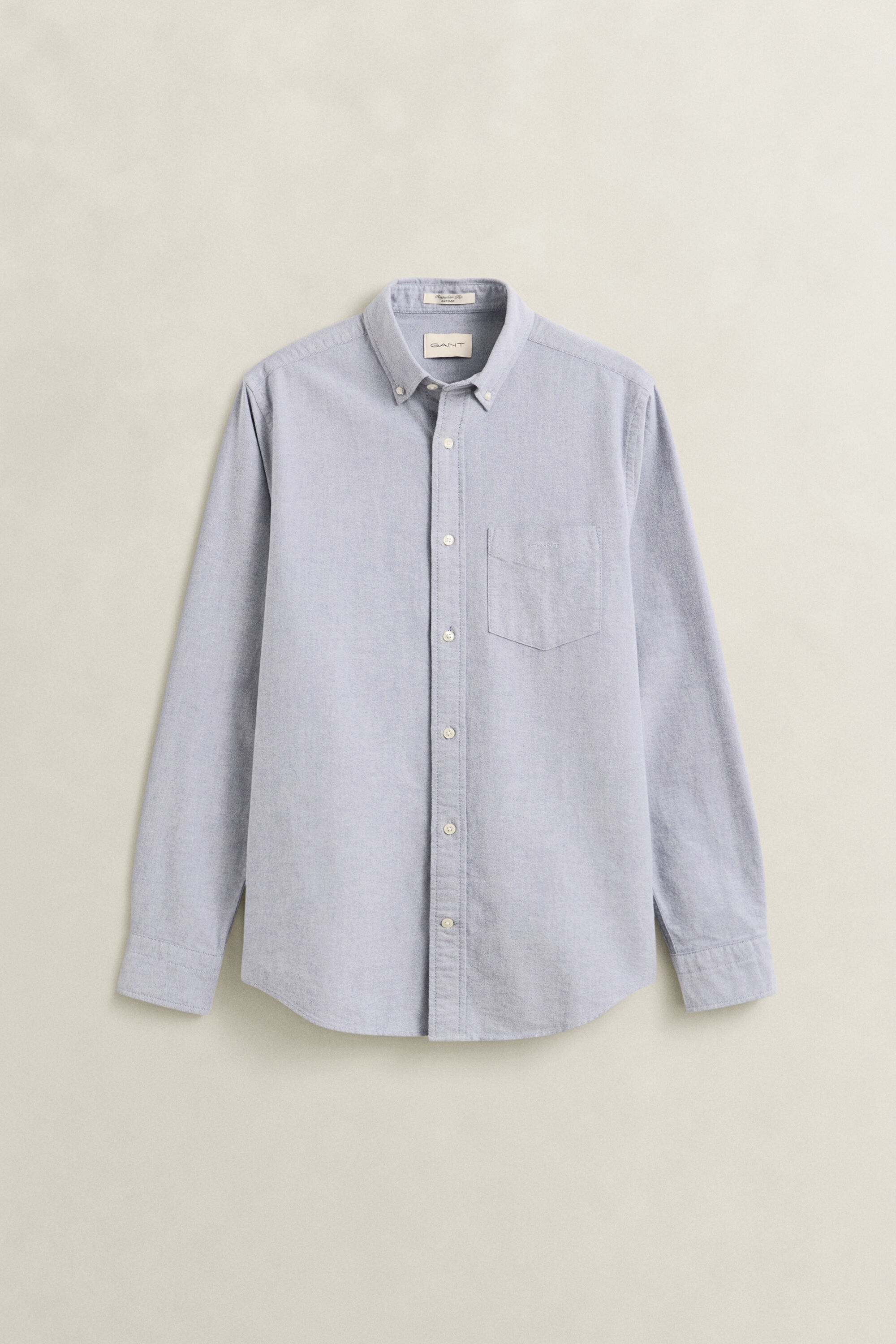 Brushed Oxford Shirt — CRISP BLUE