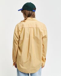 Relaxed Fit Striped Heritage Poplin Shirt