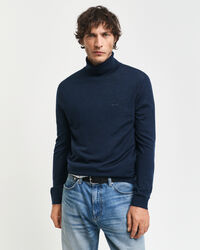 Extra Fine Merino Wool Turtleneck Sweater