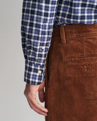 Regular Fit Checked Light Twill Shirt