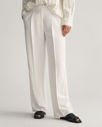 Relaxed Fit Pleated Pants
