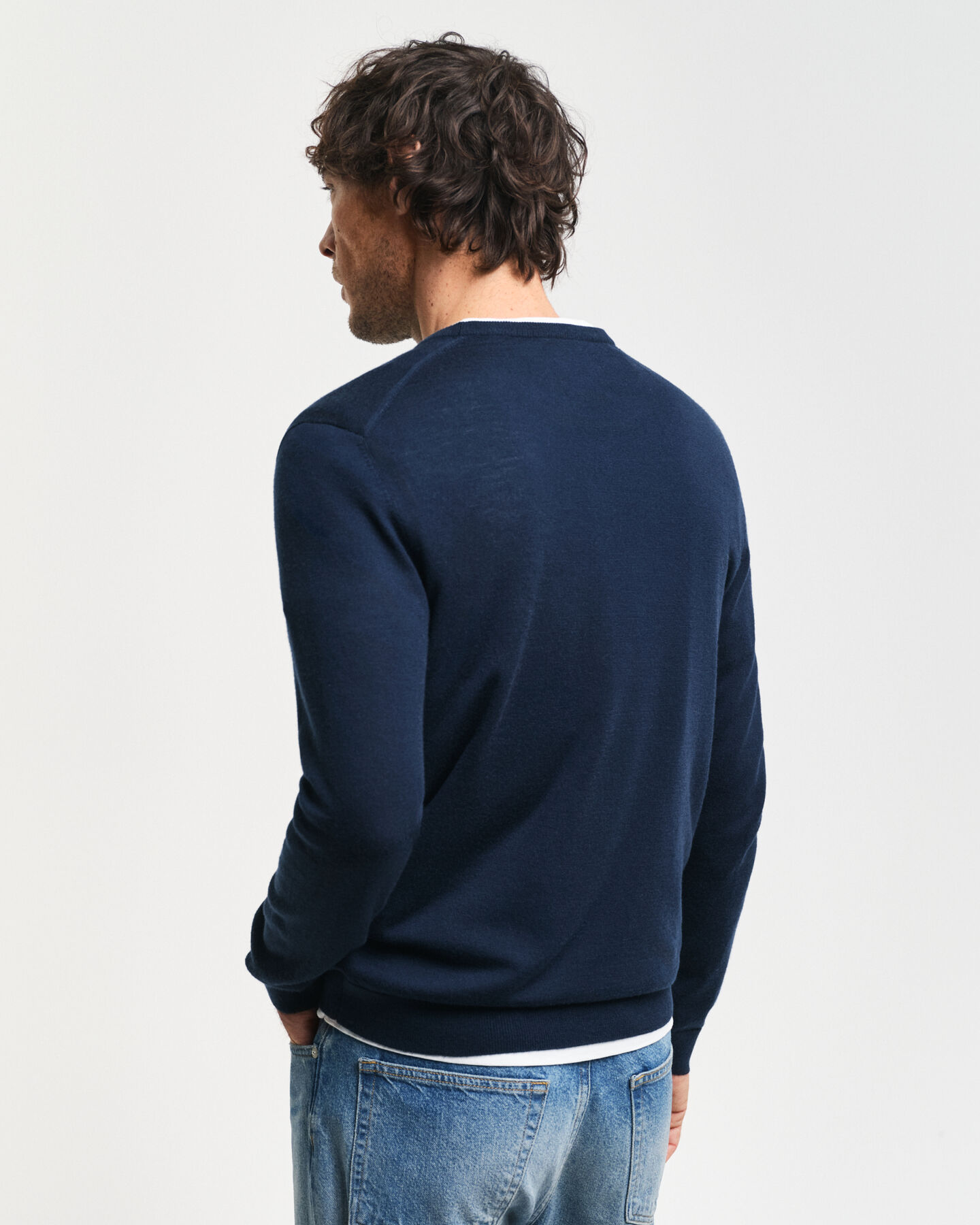 Extra Fine Merino Wool Crew Neck Sweater