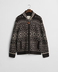 Jacquard Cardigan