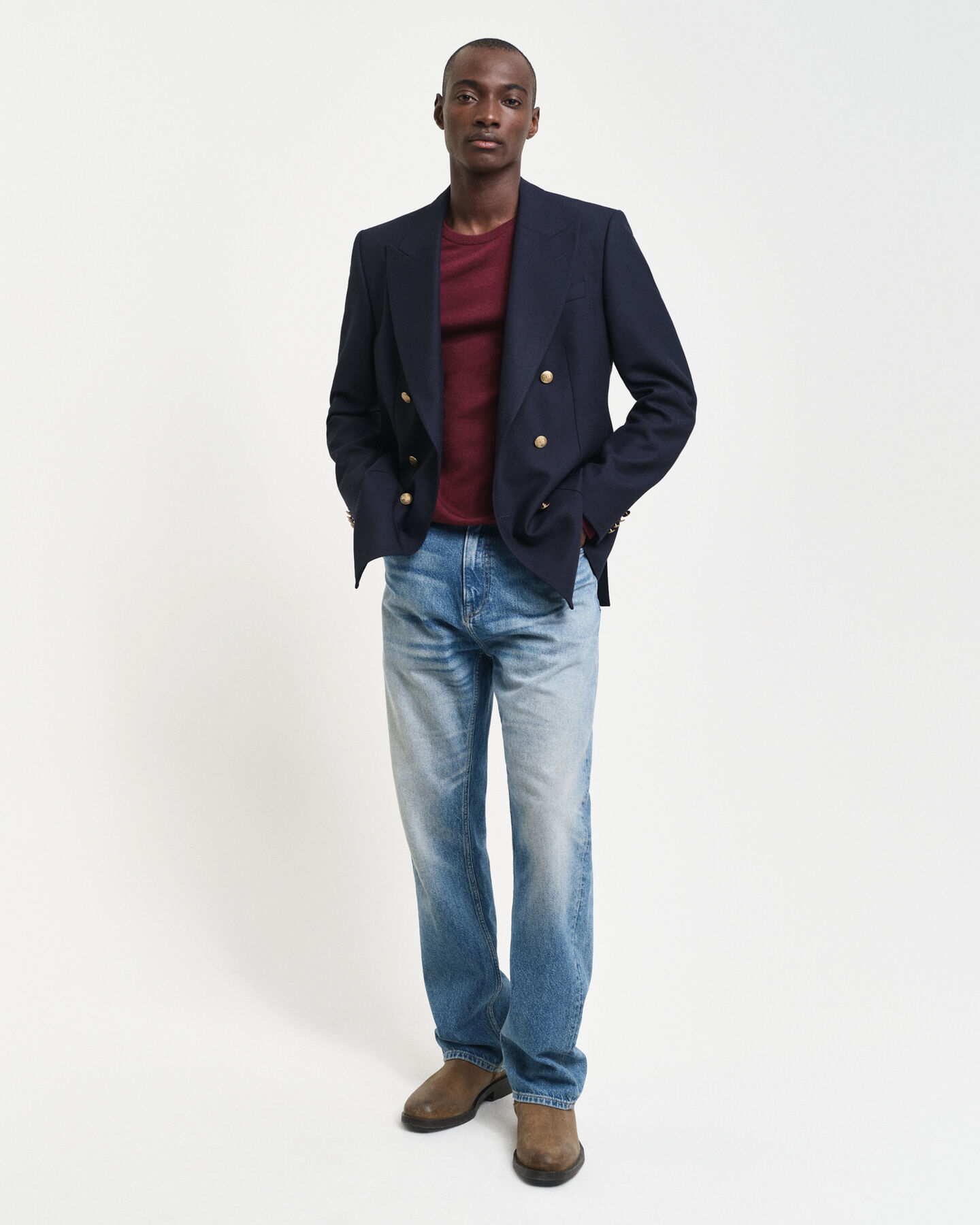 Extra Fine Merino Wool Crew Neck Sweater