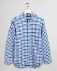 Regular Fit 2-Color Gingham Oxford Shirt