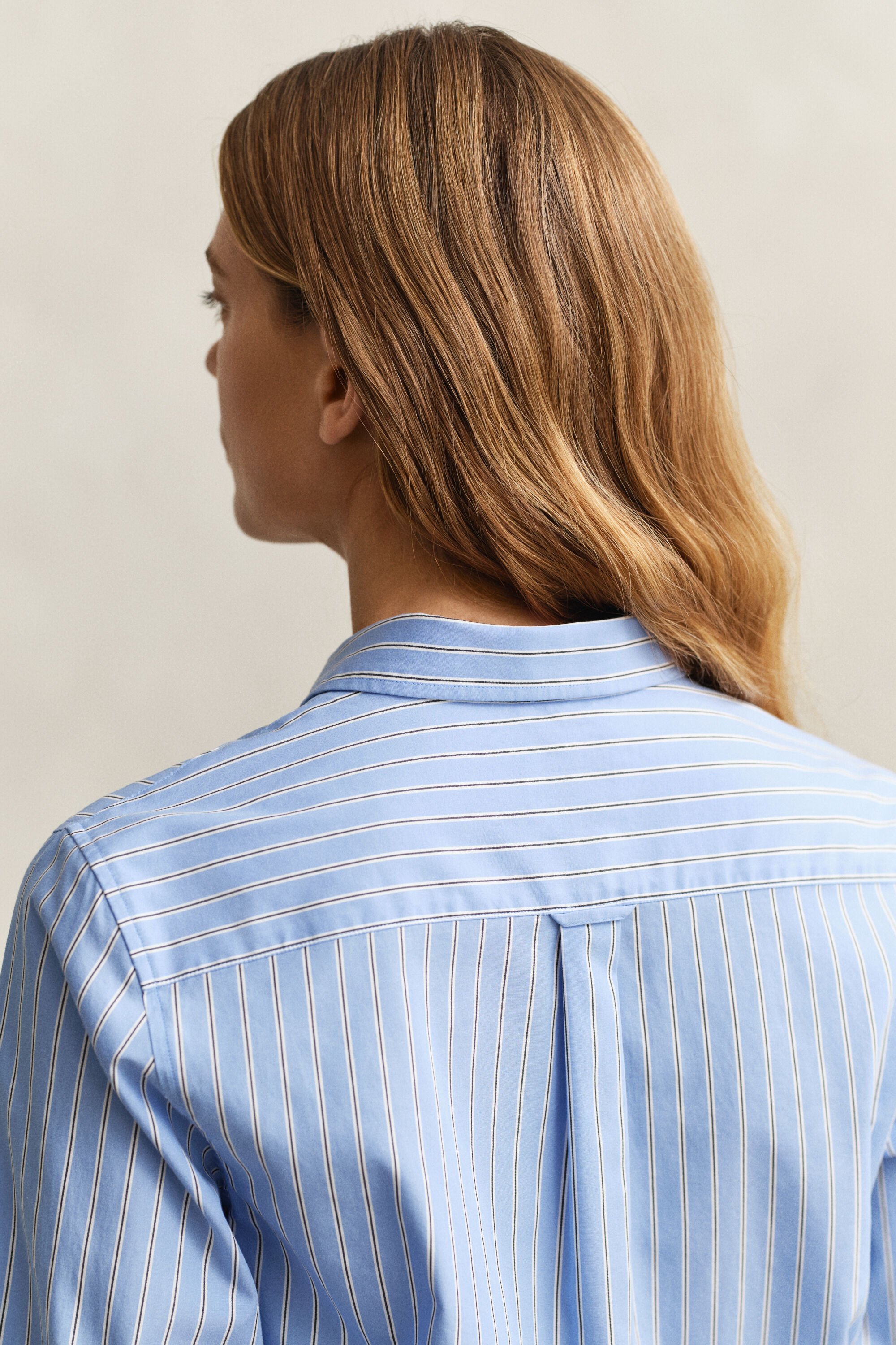Regular Fit Classic Striped Poplin Shirt