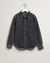Teen Boys Oversized Denim Shirt