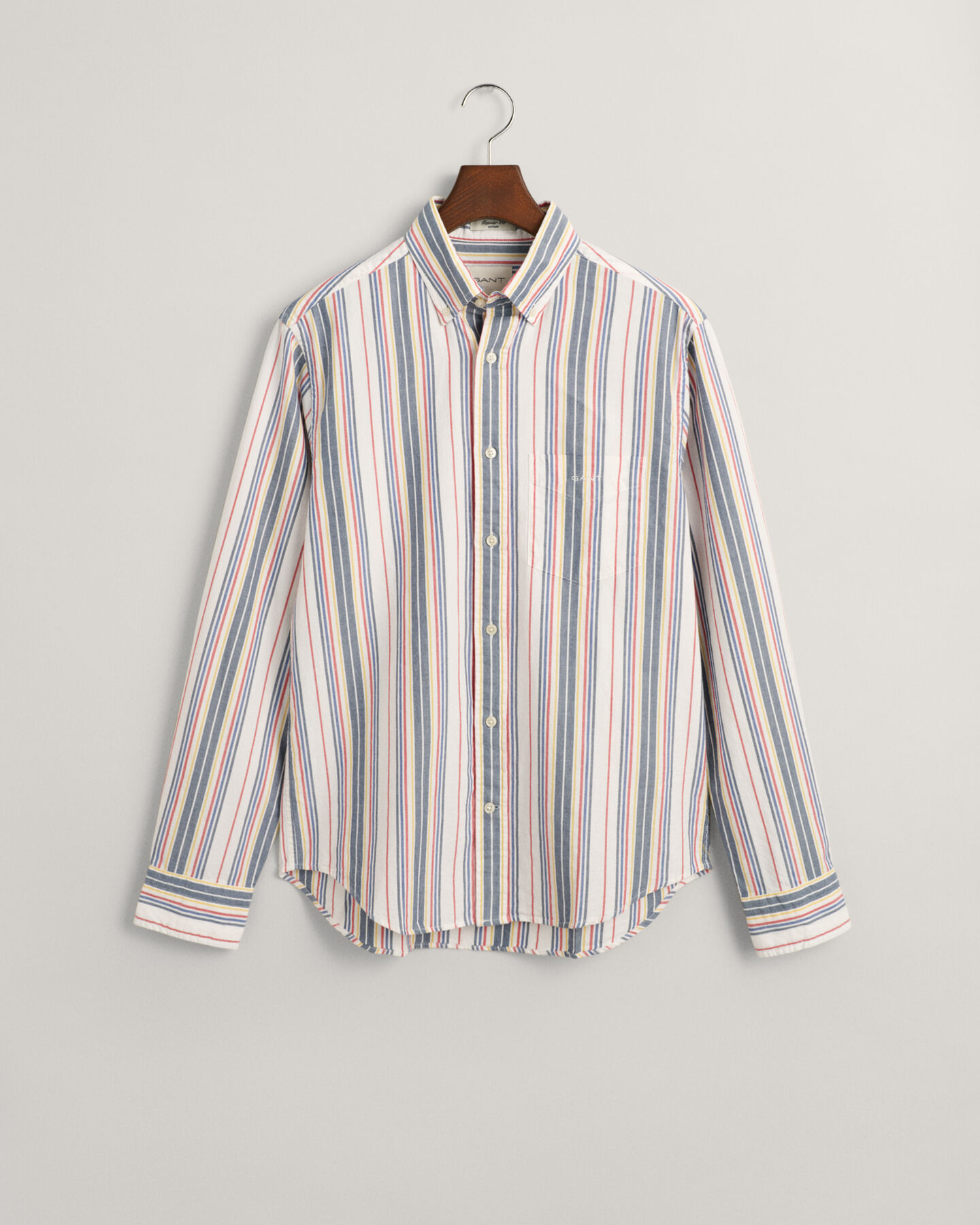 Regular Fit Striped Archive Oxford Shirt 