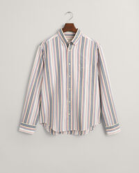 Regular Fit Striped Archive Oxford Shirt 