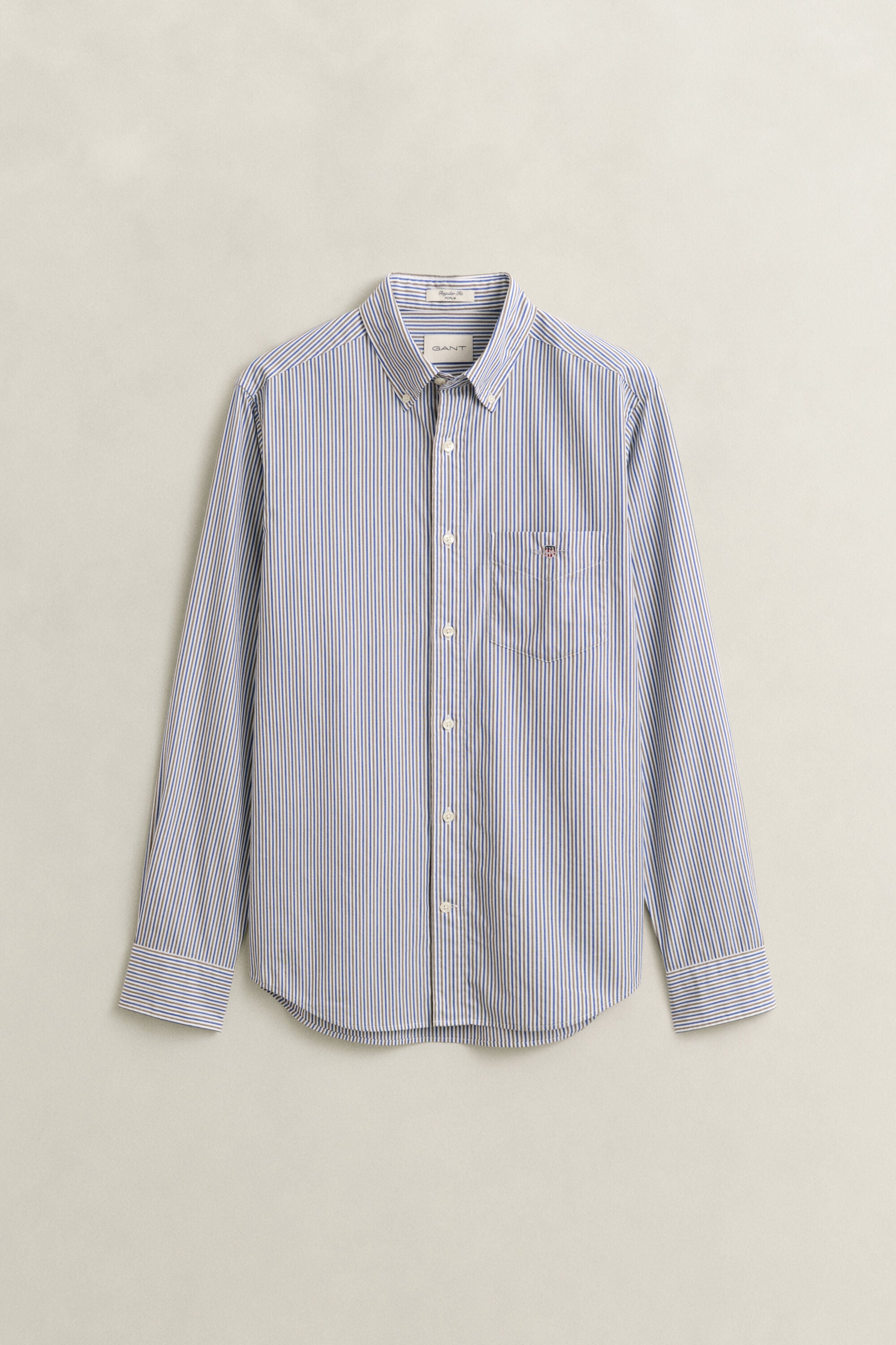 Striped Poplin Shirt