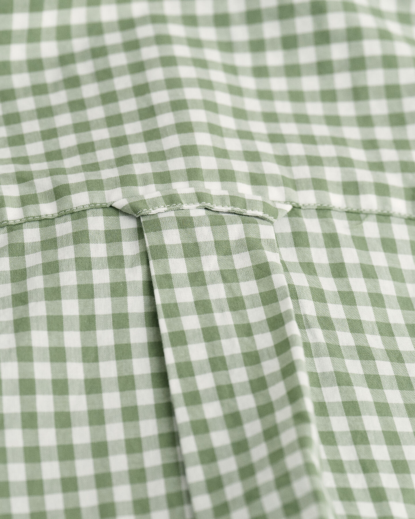 Regular Fit Gingham Broadcloth Shirt