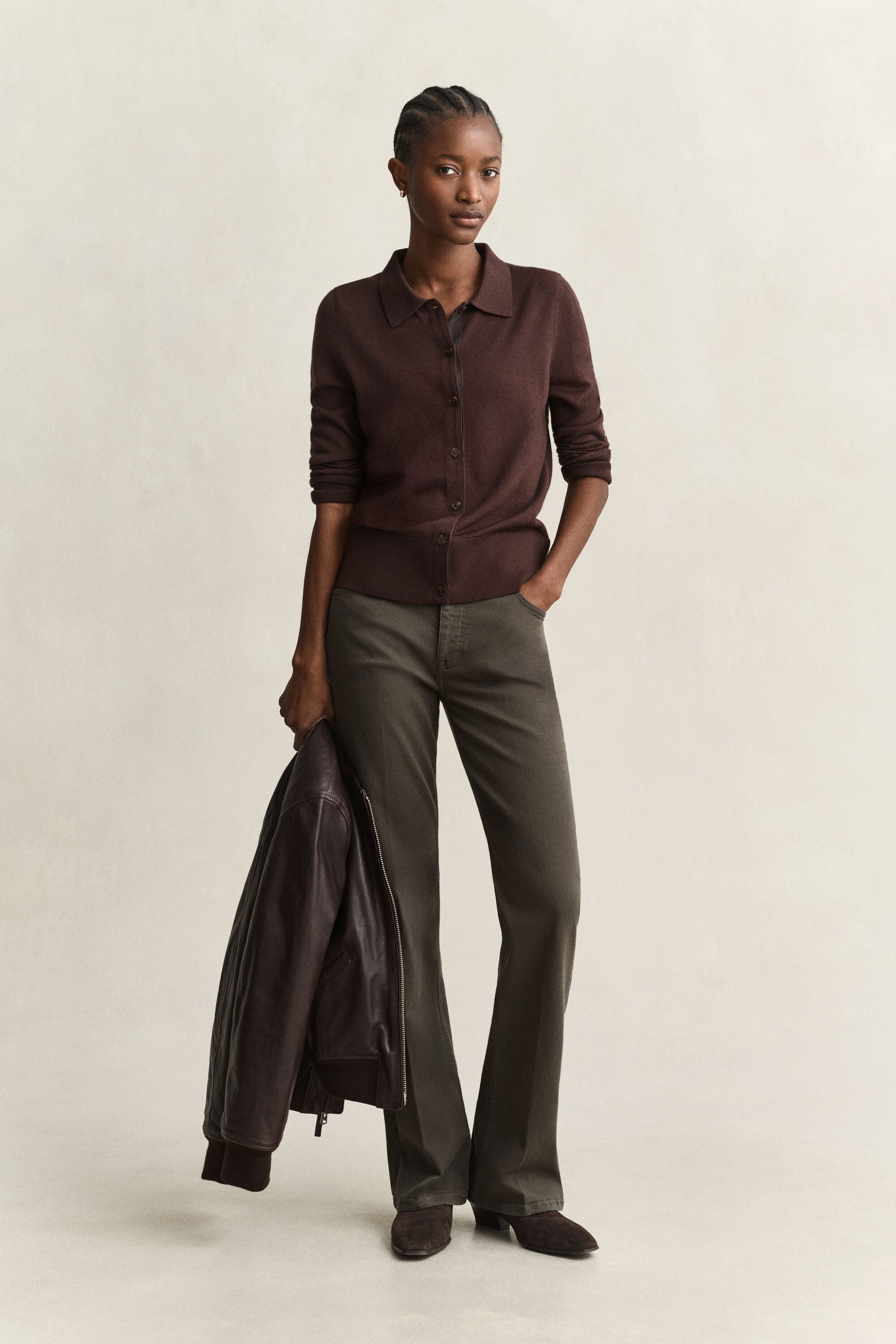 Extra Fine Merino Wool Cardigan