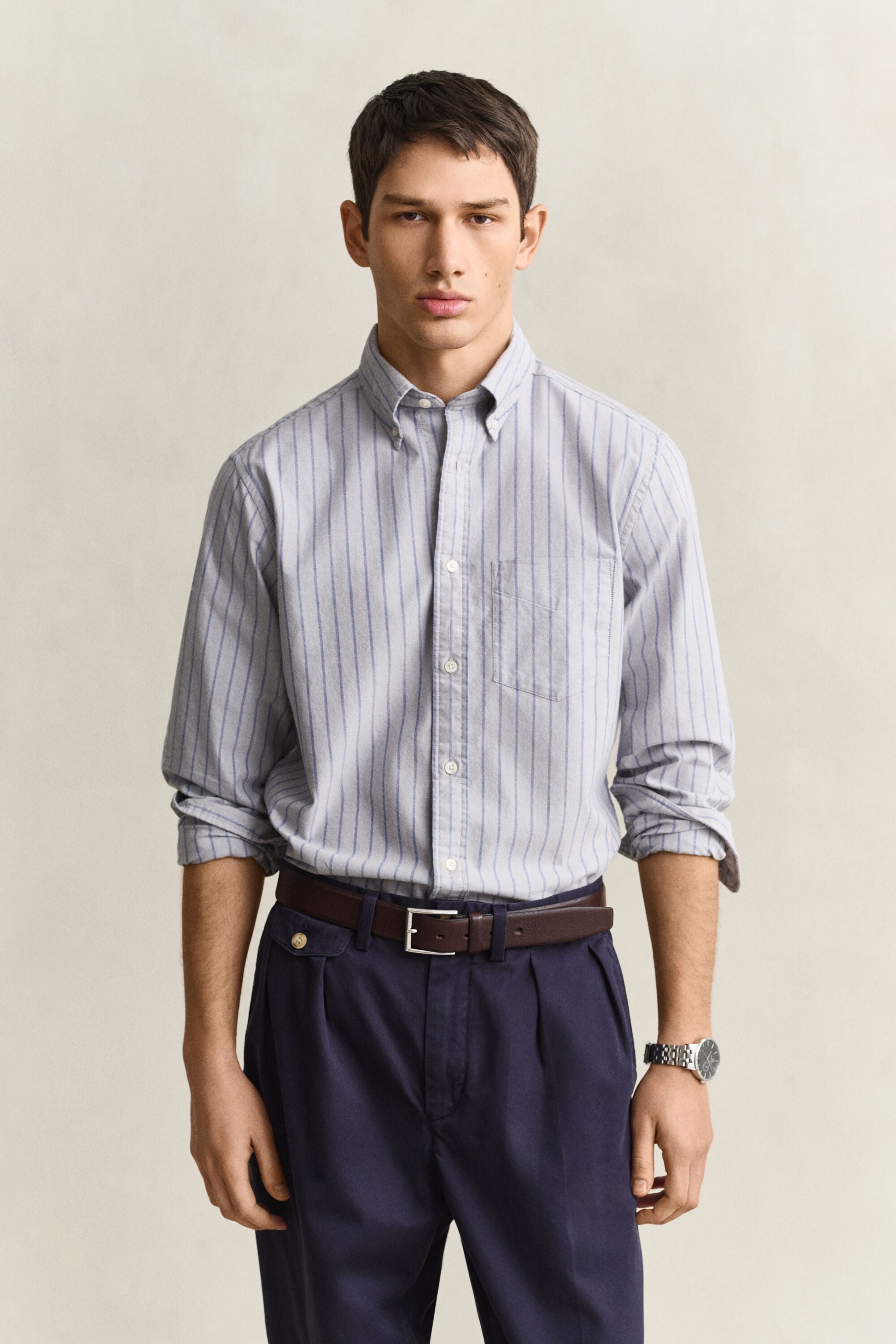 Striped Classic Oxford Shirt
