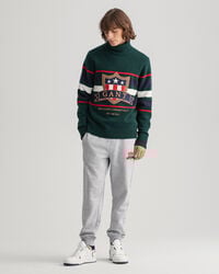 Banner Shield Turtleneck