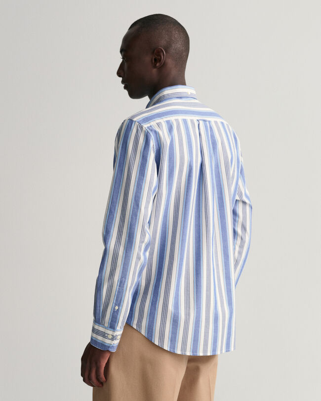 Regular Fit Colorful Striped Shirt