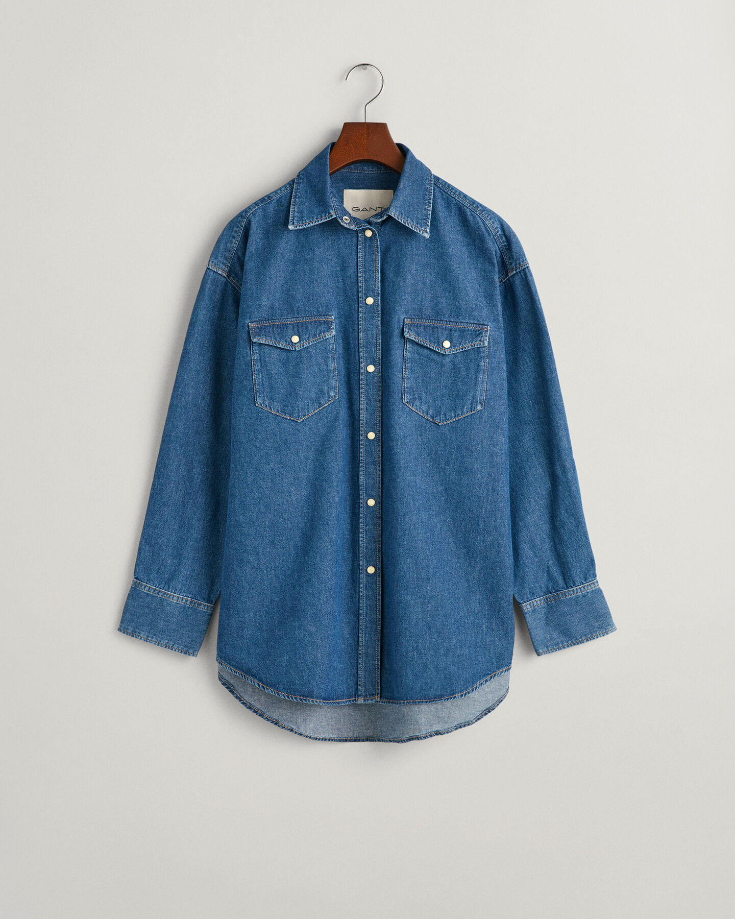 Oversized Denim Shirt
