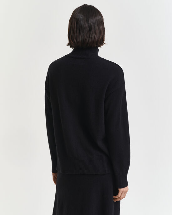 Superfine Lambswool Turtleneck Sweater