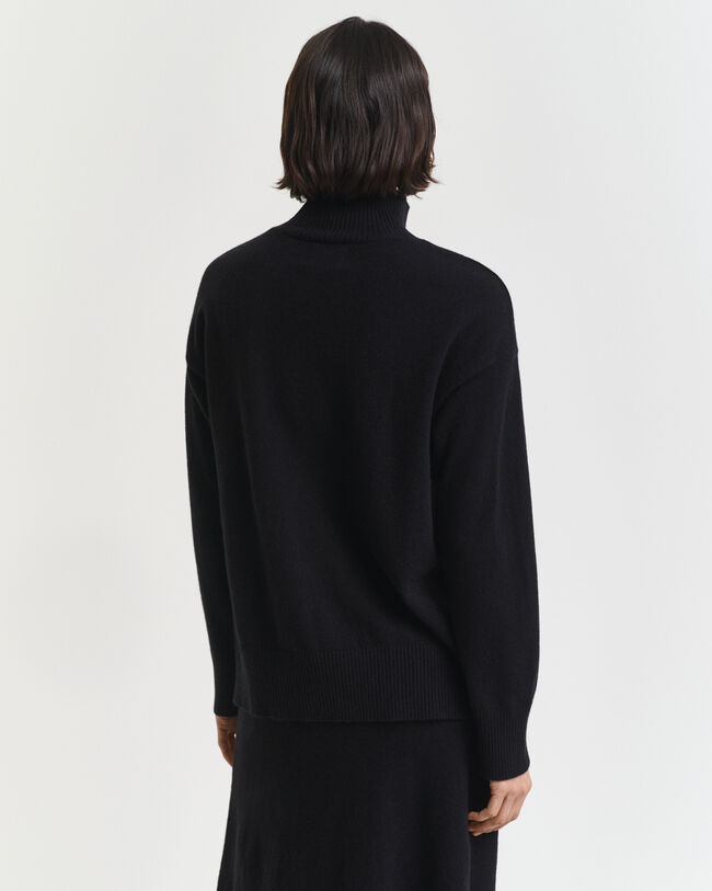 Superfine Lambswool Turtleneck Sweater