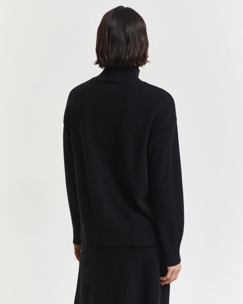 Superfine Lambswool Turtleneck Sweater