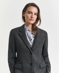 Regular Fit Wool Houndstooth Blazer