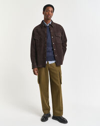 Wool Blend Mouliné Crew Neck Sweater