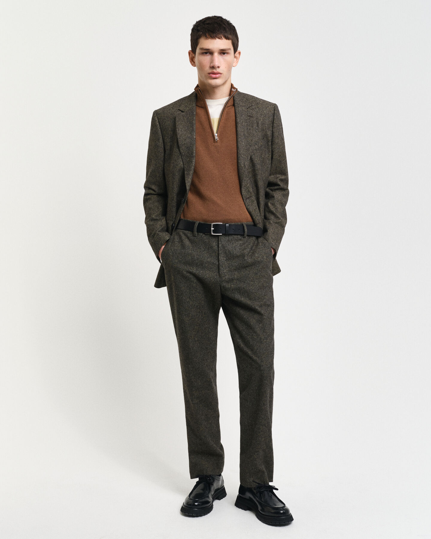 Slim Fit Donegal Suit Pants