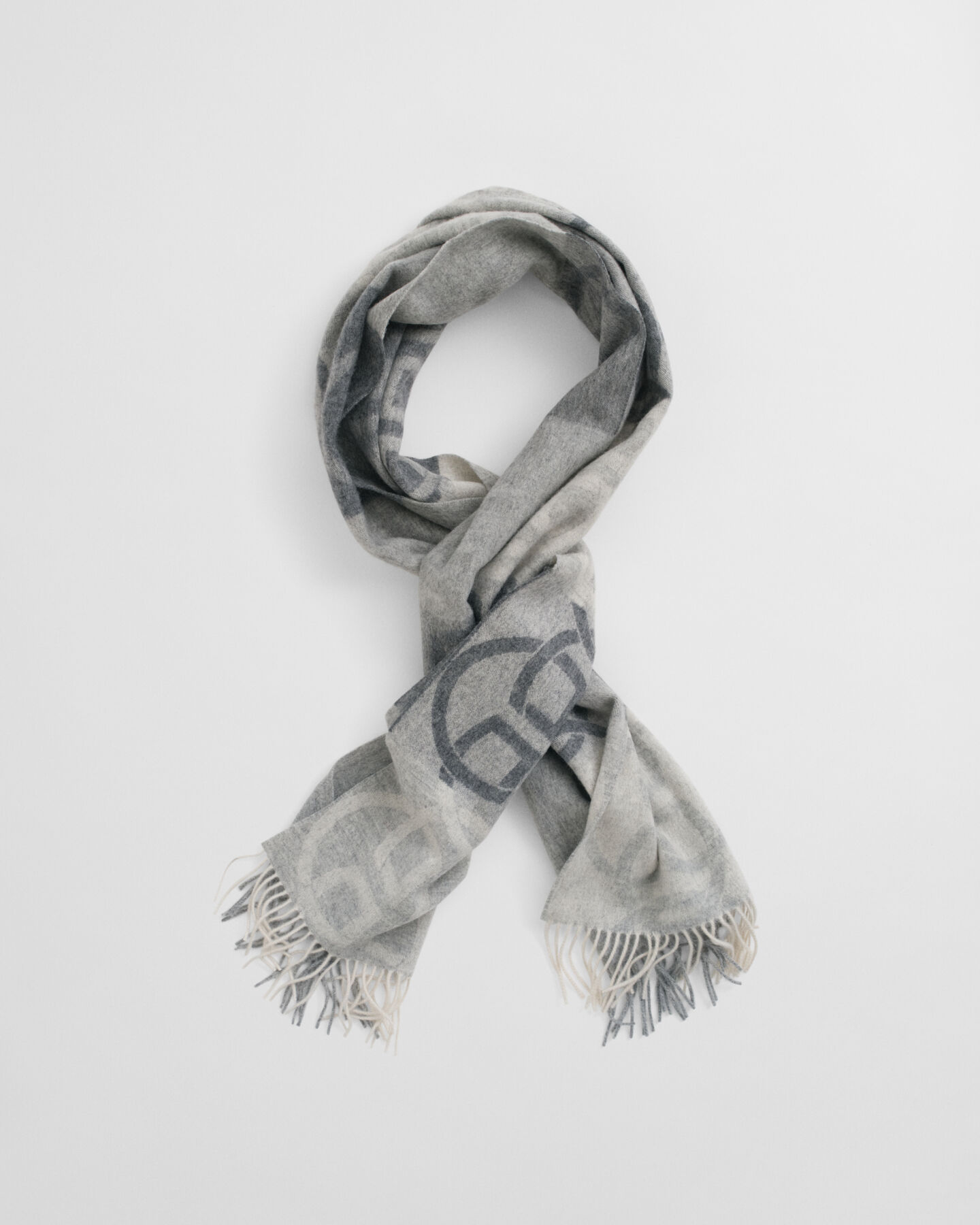 Monogram Wool Scarf