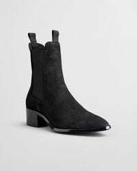 St Broomly Suede Chelsea Boots