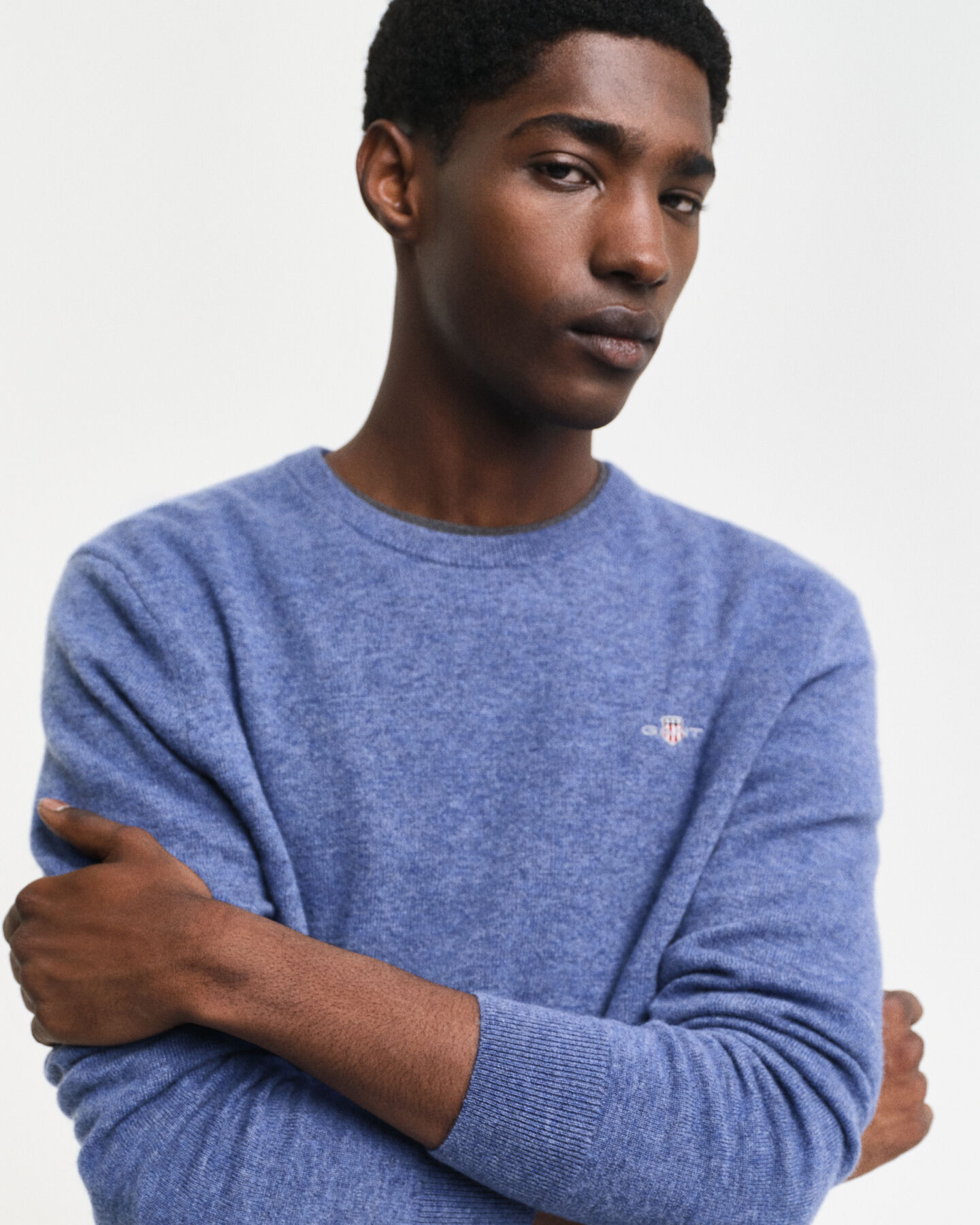 Extra Fine Lambswool Crew Neck Sweater