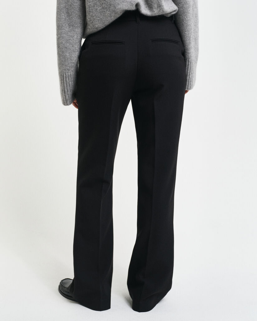 Slim Fit Flared Slacks