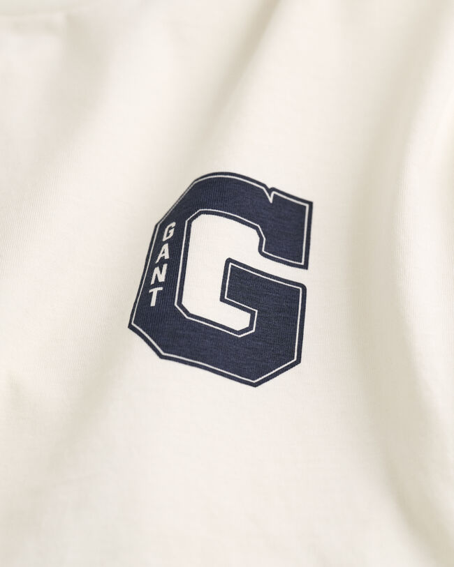 G Crew Neck Long Sleeve T-Shirt