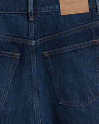 Relaxed Straight Leg High-Waisted Jeans