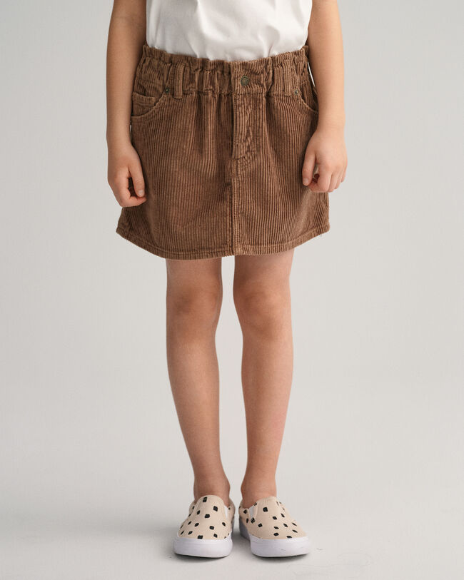 Girls Mini Corduroy Skirt